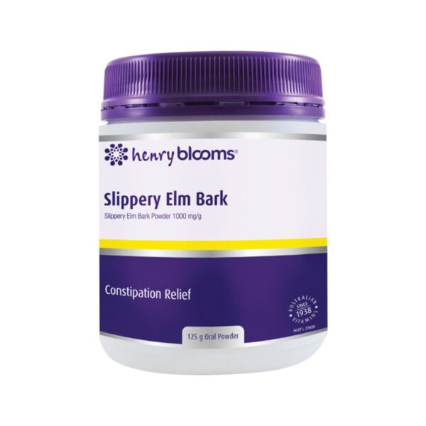 Henry Blooms Slippery Elm Bark Powder 125gm