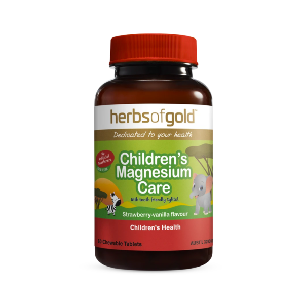 Herbs of Gold Children's Magnesium Care 60 tabs