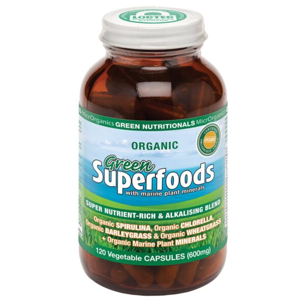 Green Nutritionals Green Superfoods 120 caps