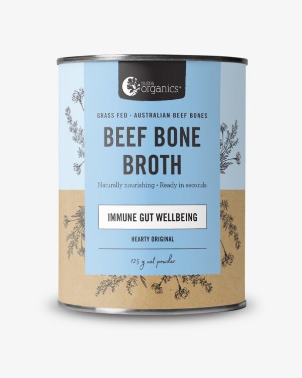 Nutraorganics Beef Bone Broth Original 125gm