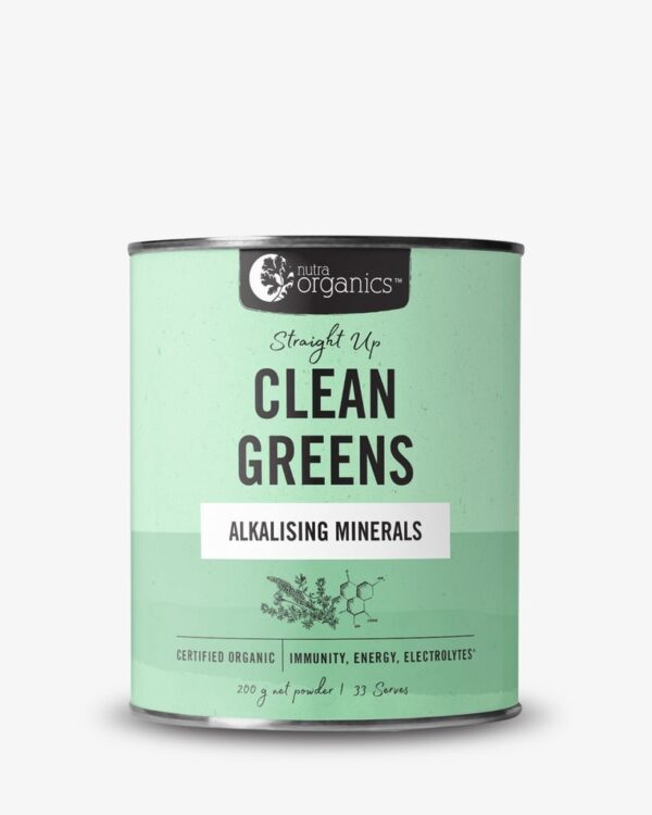 Nutraorganics Clean Greens 200gm powder